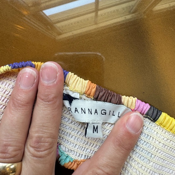 Ranna Gill chiffon boho jumpsuit for Anthropologie! New Size M - Picture 14 of 16